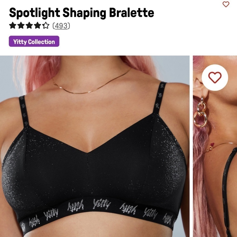 FABLETICS SPOTLIGHT BRALETTE NWT